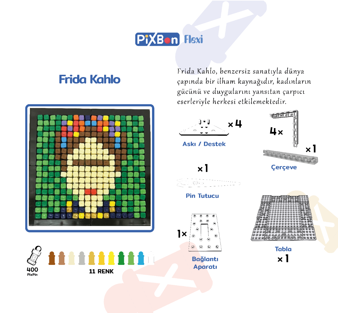 Pixbon Flexi Pixel Sanat Kiti   10*10cm/1 Tabla - PFS1003